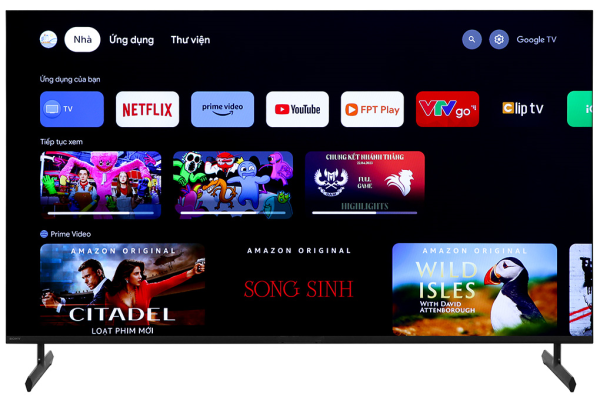Smart Tivi 4K Sony 55 inch KD-55X85L