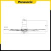 Quạt trần Panasonic 5 cánh F-60TDN-S - Hình ảnh 2