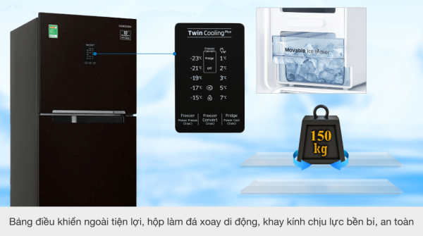 Tủ lạnh Samsung Inverter 299 lít RT29K5532BY/SV - Hình ảnh 2