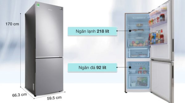Tủ lạnh Samsung Inverter 310 lít RB30N4010S8/SV - Hình ảnh 2
